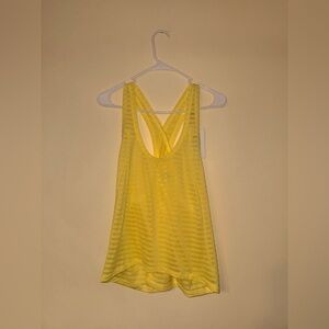 ZYIA Yellow Women's Tank Top